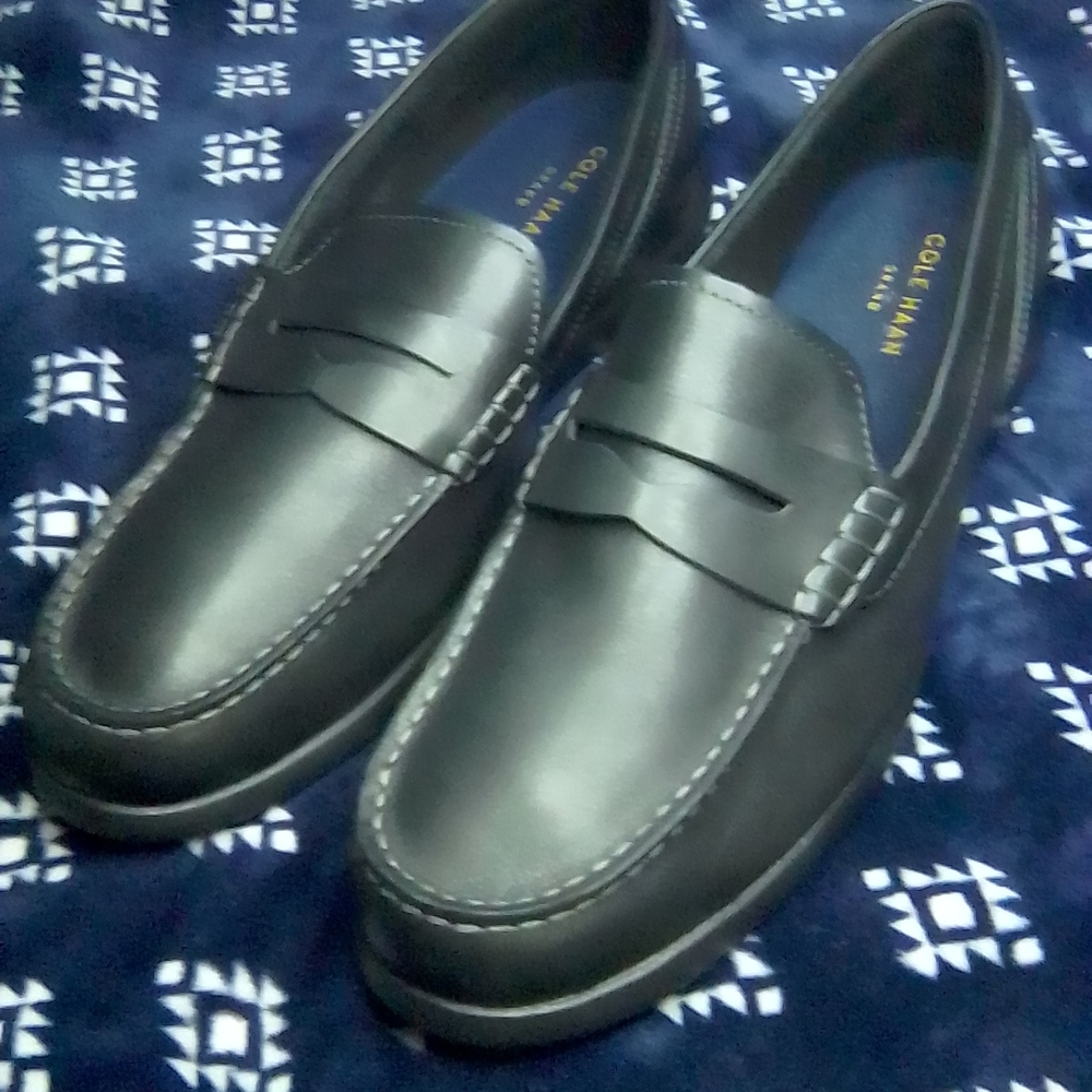 12 Cole Haan Black Men's Slip On Grand 360 Shoes Excellent - Picture 3 of 10